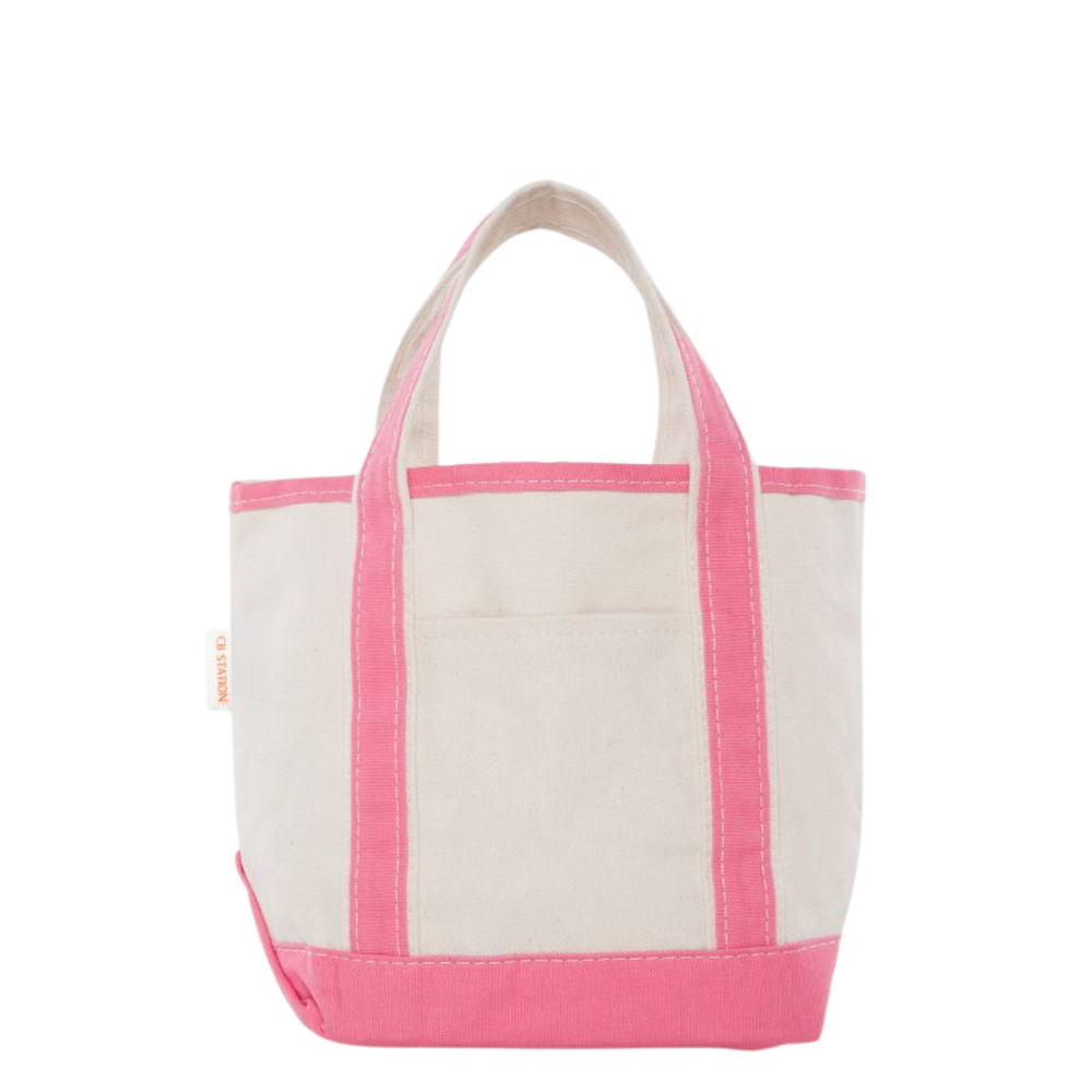 Customizable Mini Open Top Tote-Multiple Colors