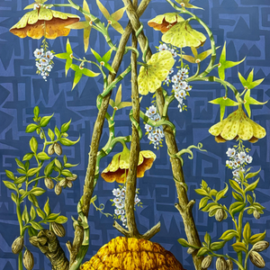 Paper Panel-Turtle Eating Pecans