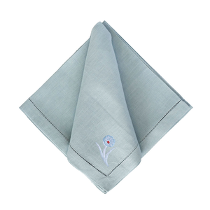 Bob Christian Poppy Stem Dinner Napkins-Multiple Colors