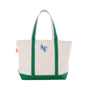 Bob Christian Circus Blossom in Blue Tote Bag-Multiple Colors & Sizes