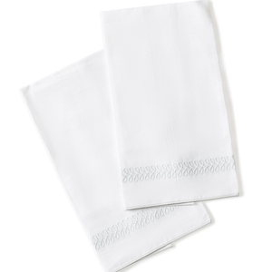 Astor Braid Guest Towels-set of 2