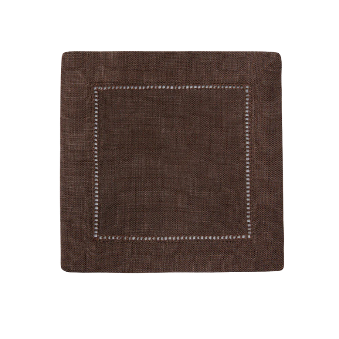 Festival 6x6 Customizable Linen Cocktail Napkins - Multiple Colors