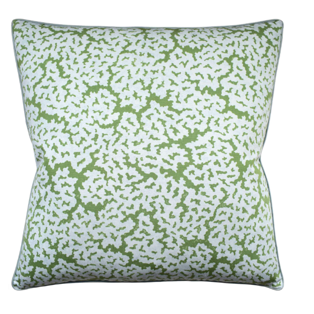 Maldives Pillow-Blue/Green