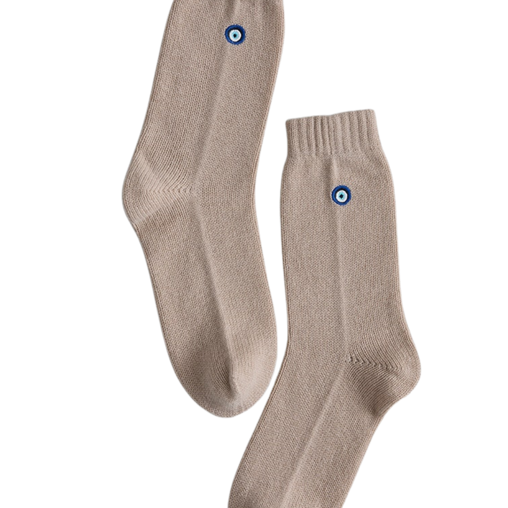 Sleeping Socks-Evil Eye-Multiple Colors