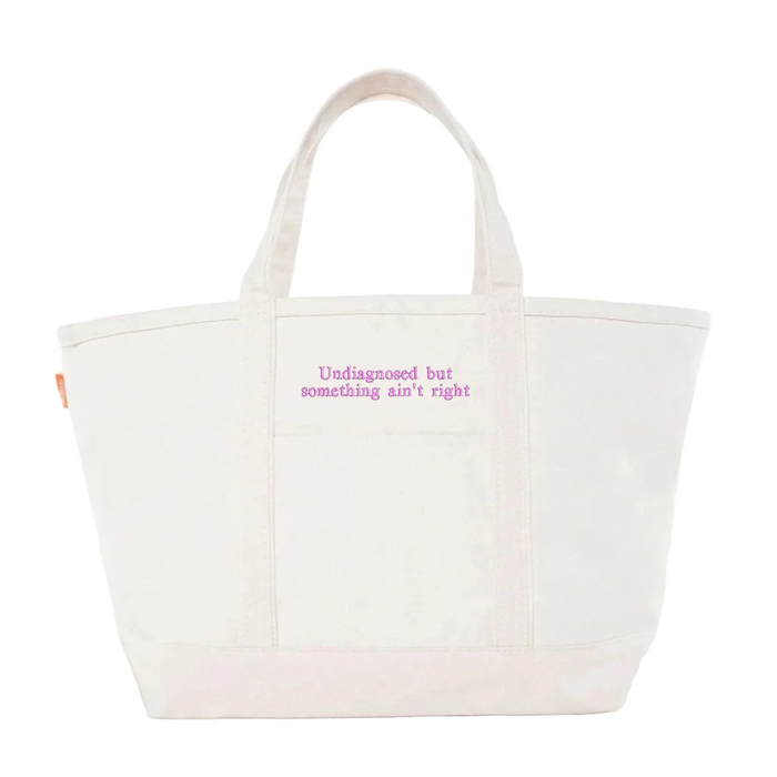 Undiagnosed but something ain't right Tote Bag
