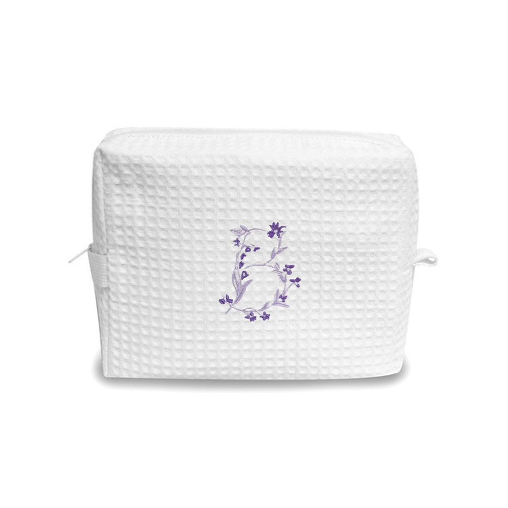 Gina Langford x Courtland & Co. Waffle Knit Cosmetic Bag