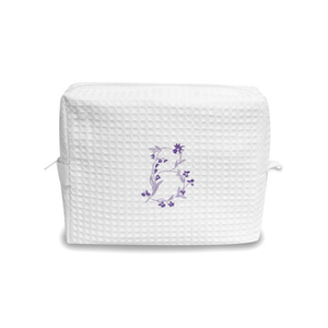 Gina Langford x Courtland & Co. Waffle Knit Cosmetic Bag
