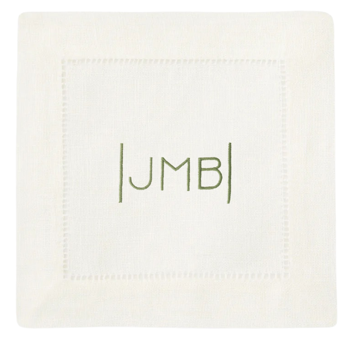 Oyster Festival 6x6 Customizable Linen Cocktail Napkins