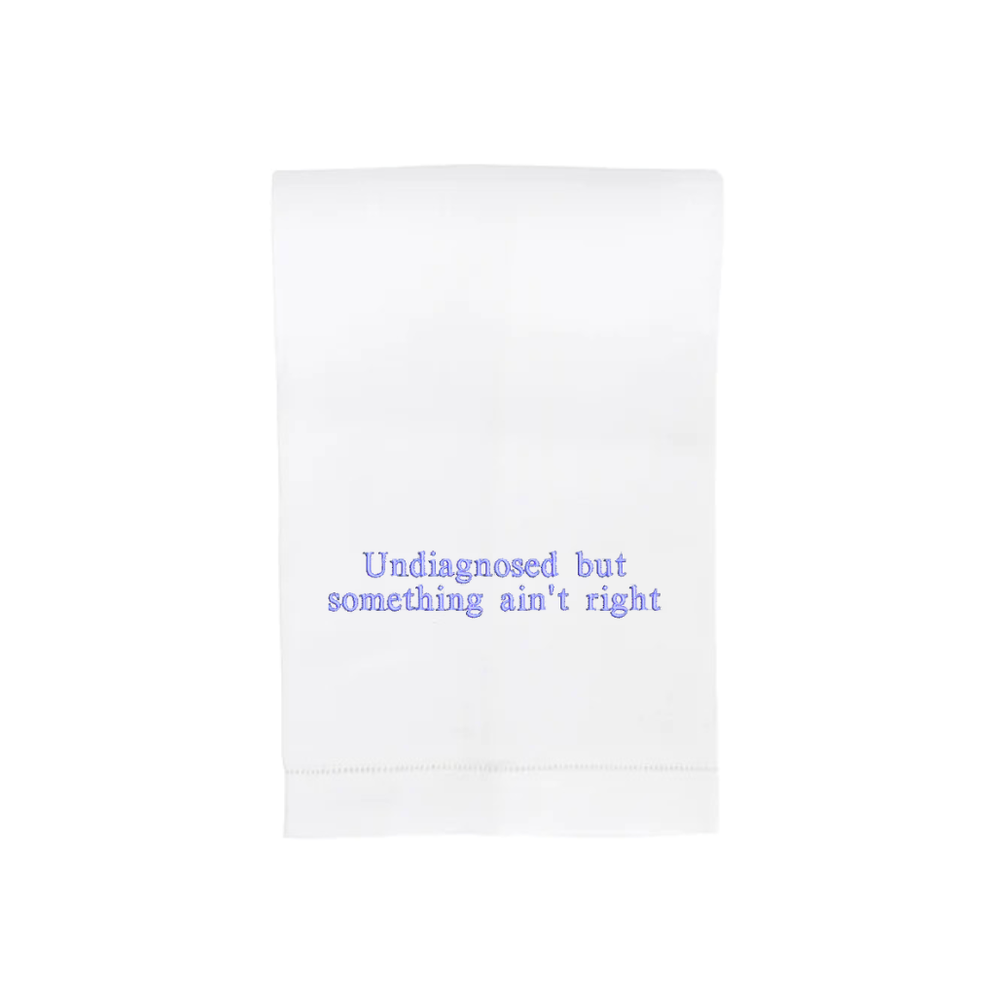 Undiagnosed but something ain't right Hand Towel-Multiple Colors