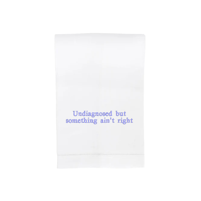 Undiagnosed but something ain't right Hand Towel-Multiple Colors