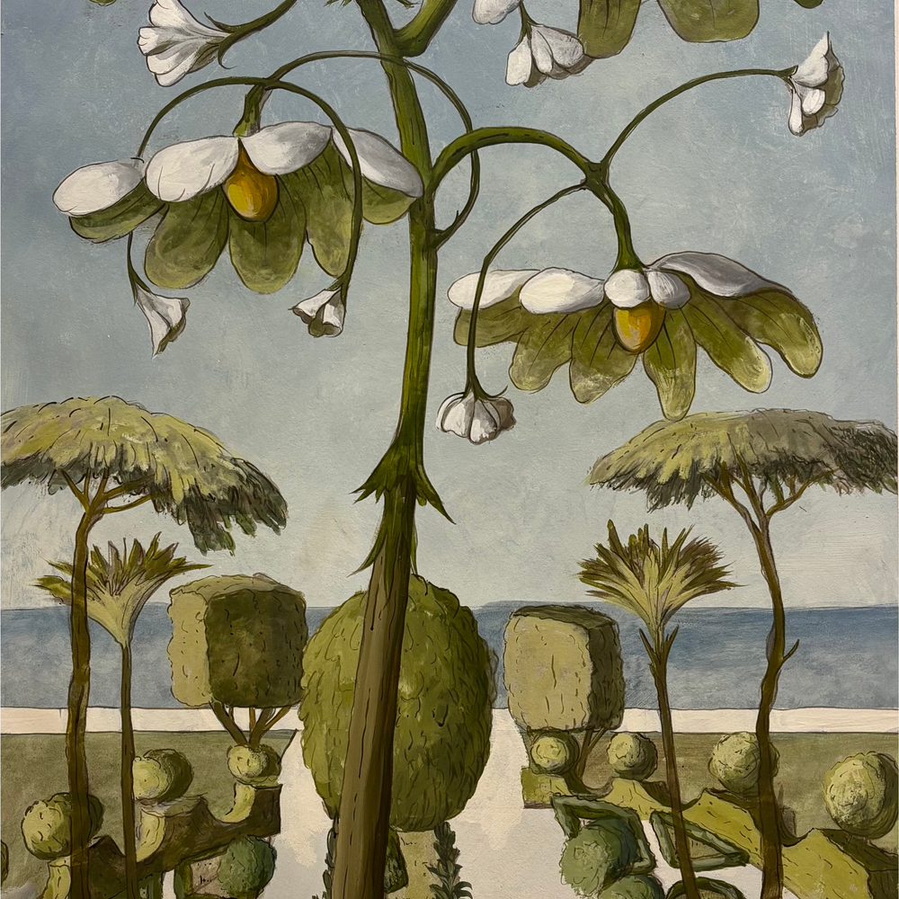 Paper Panel-Bourgeoisie Gardens 1