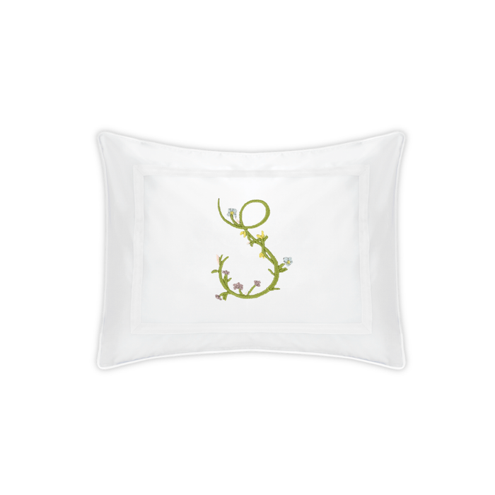 Gina Langford x Courtland & Co. Louise Boudoir Sham - White