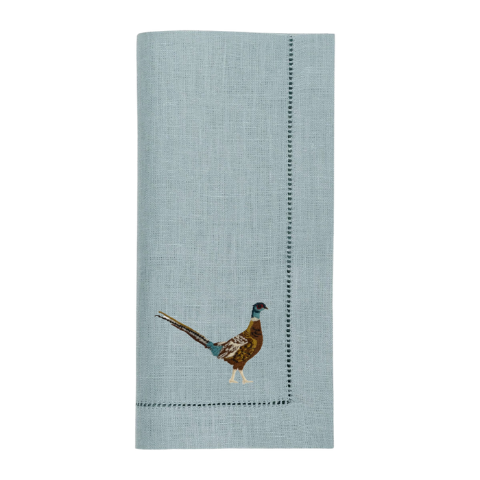 Pheasant Dinner Napkins-Multiple Colors