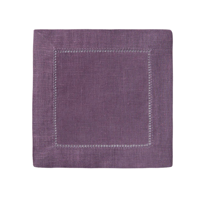 Festival 6x6 Customizable Linen Cocktail Napkins - Multiple Colors