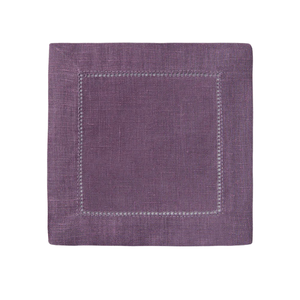 Festival 6x6 Customizable Linen Cocktail Napkins - Multiple Colors