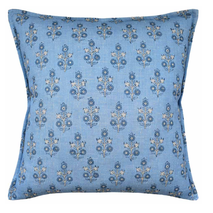 Poppy Sprig Pillow-Multiple Sizes & Colors