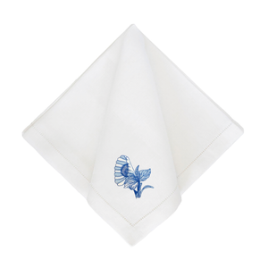 Bob Christian Circus Blossom in Blue-Multiple Napkin Colors