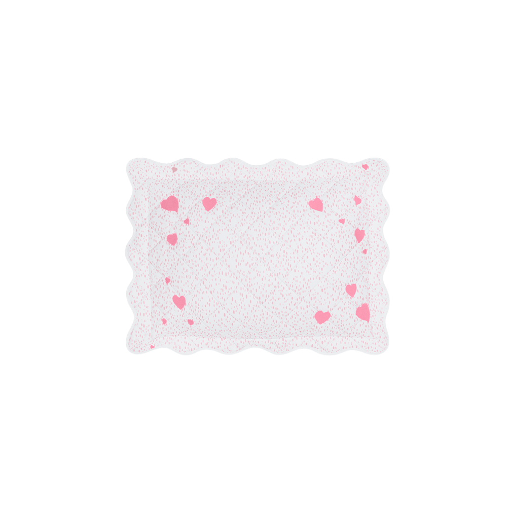 Celine Hearts Mini Pillow-Multiple Colors