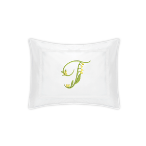 Gina Langford x Courtland & Co. Louise Boudoir Sham - White