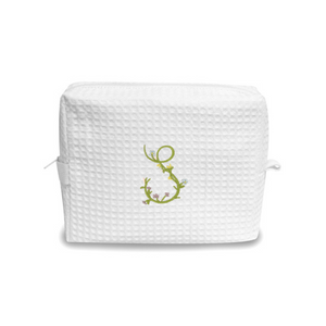 Gina Langford x Courtland & Co. Waffle Knit Cosmetic Bag