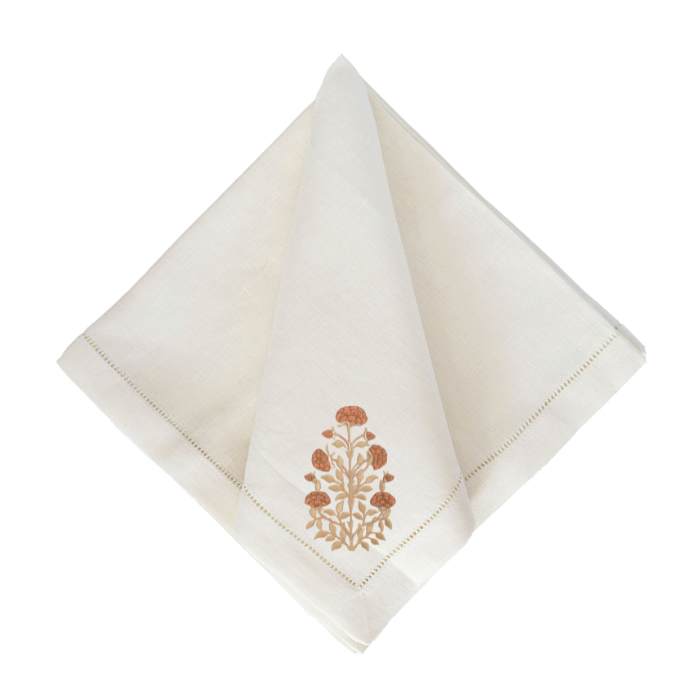 Marigold Dinner Napkins-Oyster