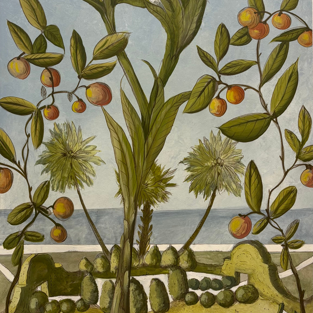 Paper Panel-Bourgeoisie Gardens 2