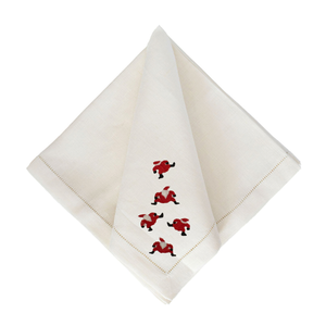 Classic Dancing Santa Dinner Napkins