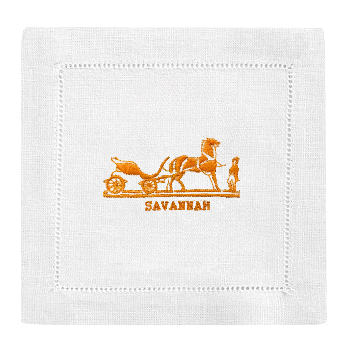 The Savannah Carriage Cocktail Napkins