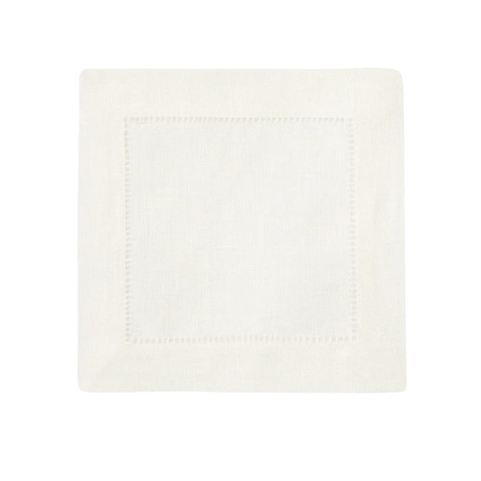 Oyster Festival 6x6 Customizable Linen Cocktail Napkins