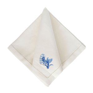 Bob Christian Circus Blossom in Blue-Multiple Napkin Colors