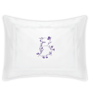 Gina Langford x Courtland & Co. Louise Sham - White