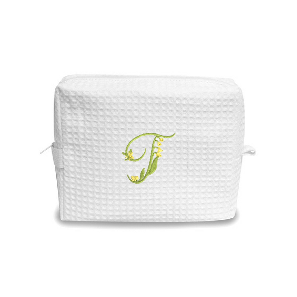 Gina Langford x Courtland & Co. Waffle Knit Cosmetic Bag