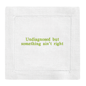 Undiagnosed but something ain't right Cocktail Napkins