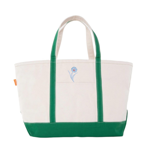 Bob Christian Christmas Poppy Stem Tote Bag-Multiple Colors & Sizes