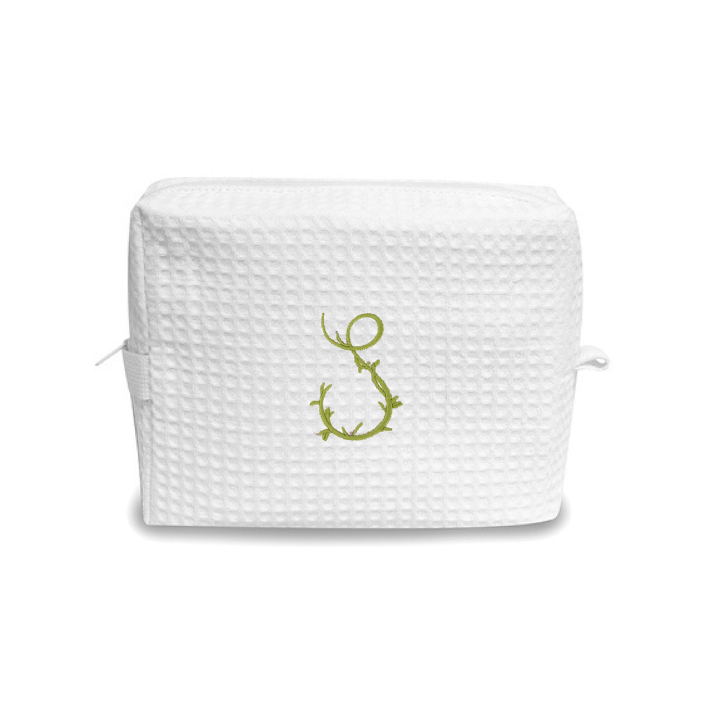 Gina Langford x Courtland & Co. Waffle Knit Cosmetic Bag