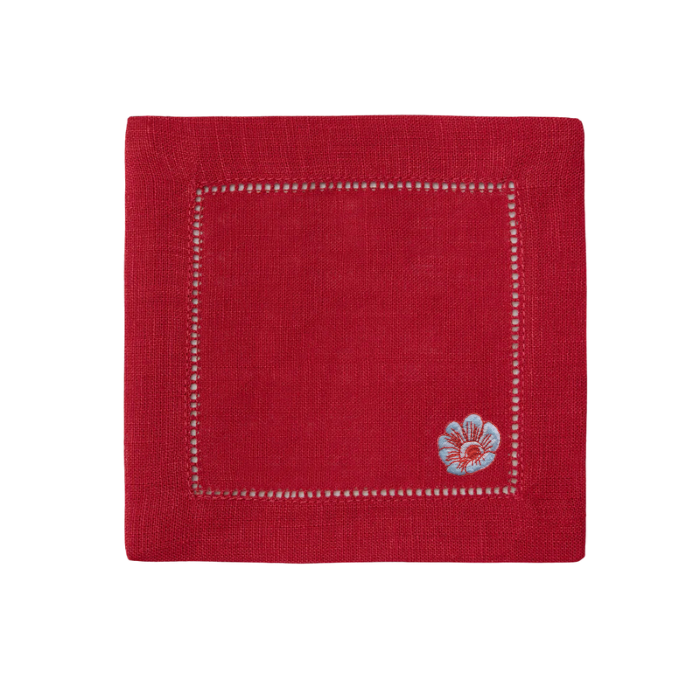Bob Christian Christmas Poppy Cocktail Napkins