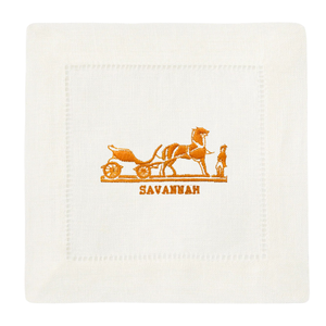 The Savannah Carriage Cocktail Napkins