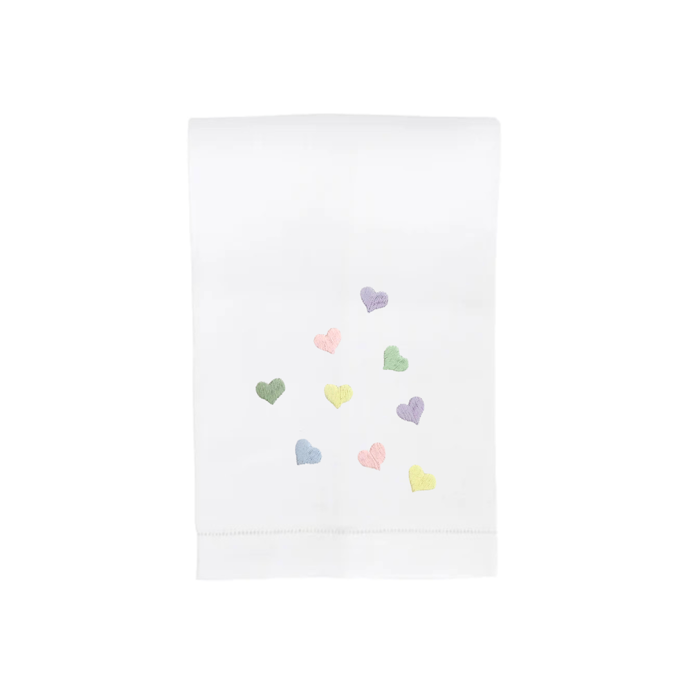 Sweet Tart Heart Hand Towel
