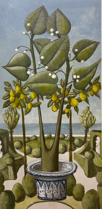 Paper Panel-Bourgeoisie Gardens 3