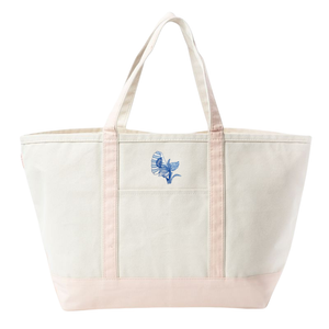 Bob Christian Circus Blossom in Blue Tote Bag-Multiple Colors & Sizes