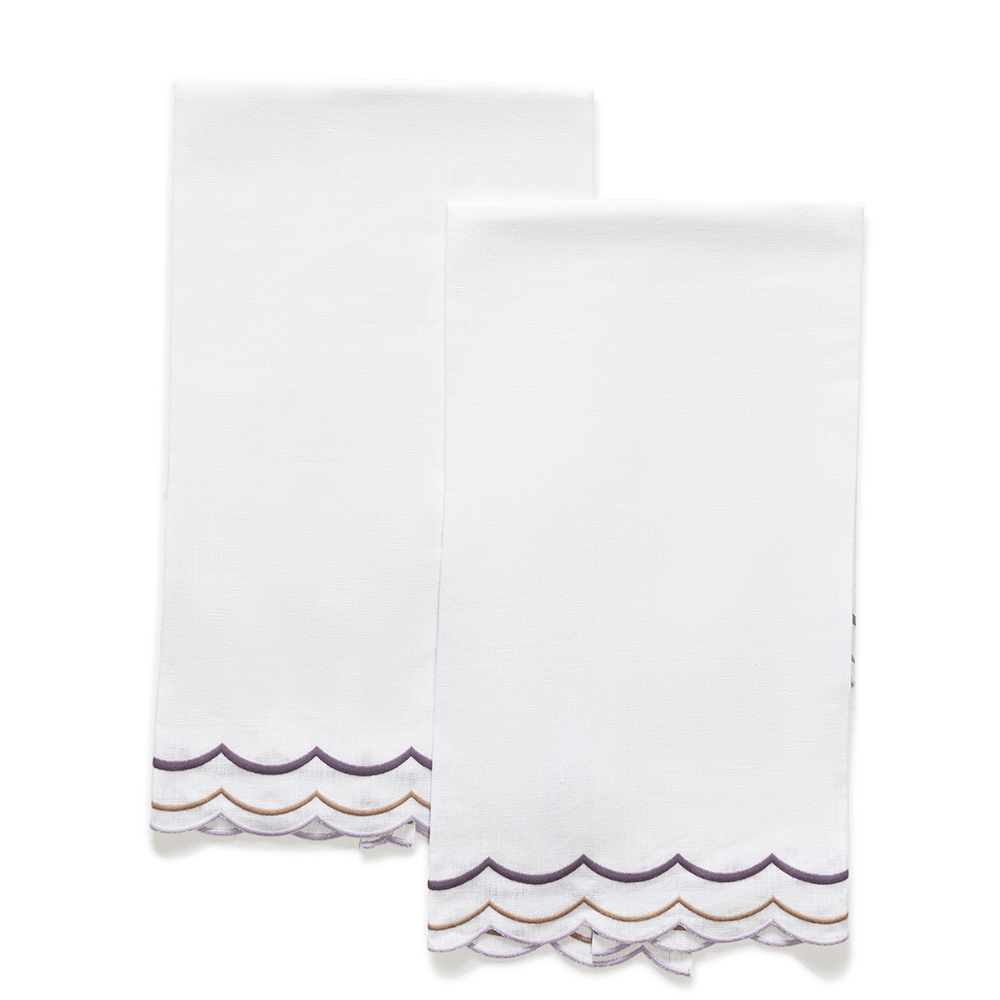 India Three Guest Towels-set of 2