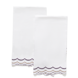 India Three Guest Towels-set of 2