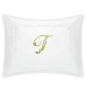 Gina Langford x Courtland & Co. Louise Sham - White