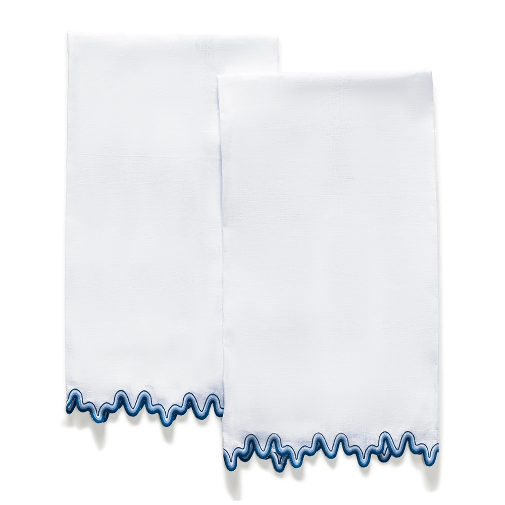Wave Guest Towels-set of 2