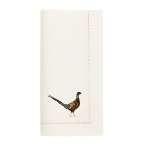Pheasant Dinner Napkins-Multiple Colors