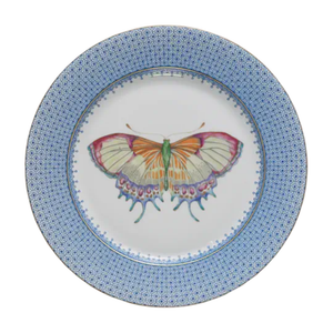 Lace Dessert Plate With Butterfly-Multiple Colors