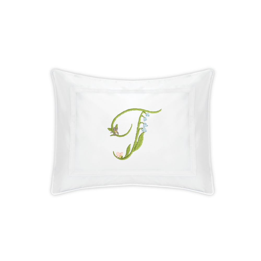 Gina Langford x Courtland & Co. Louise Boudoir Sham - White