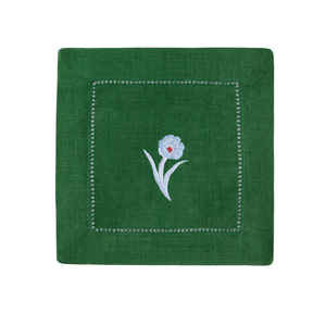 Bob Christian Poppy Stem Cocktail Napkins-Multiple Colors