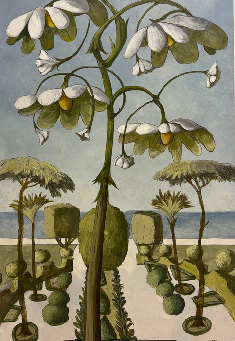 Paper Panel-Bourgeoisie Gardens 1