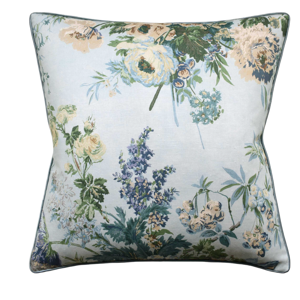 Garden Club Pillow-Blue